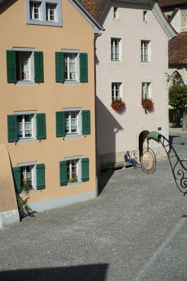 Hotel Demi-Lune Saint-Ursanne Exterior foto